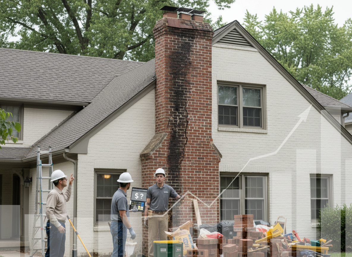 Chimney repair in Scioto