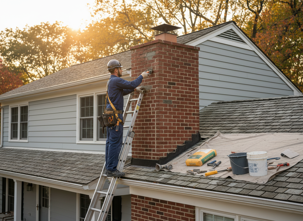 Chimney repair in Mountview