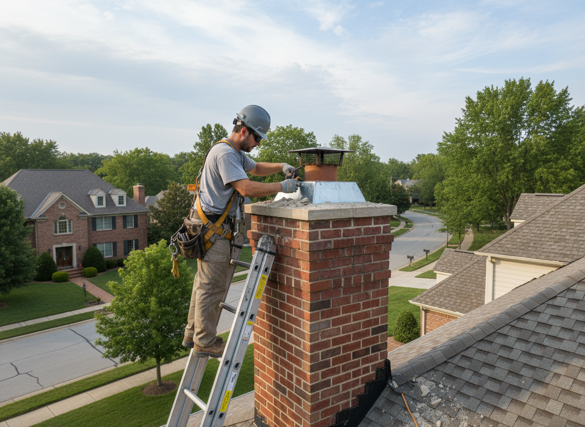 Chimney Cap Repair in Upper Arlington, OH
