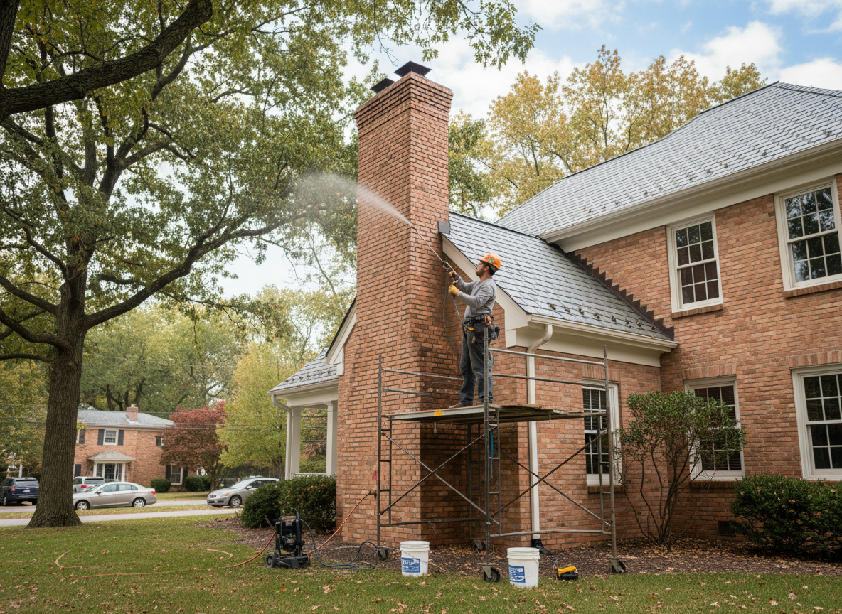 Chimney repair in Country Club District